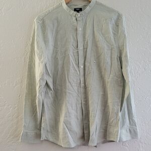 Express Slim Linen Shirt Size Medium NWT